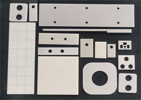 Laser Cutting Aluminum Nitride Aln Ceramic Substrate Heeger Mat