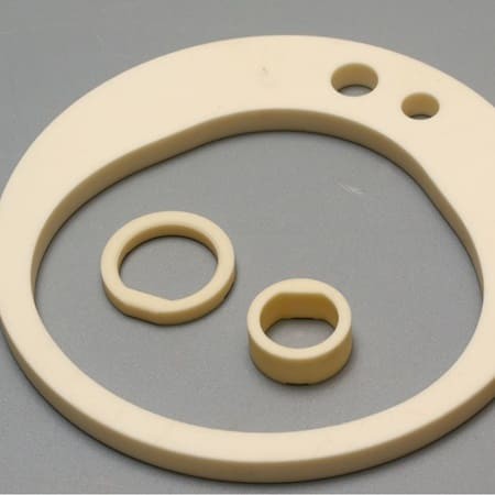 Alumina Al2O3 Ceramic Ring Heeger Materials