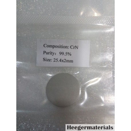 Chromium Nitride (Cr2N) Sputtering Target-Heeger Materials Inc