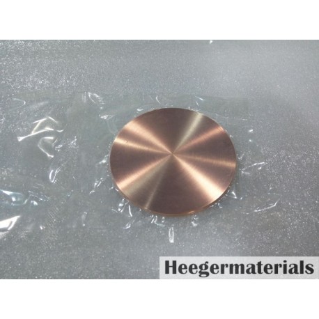 Copper (Cu) Sputtering Target-Heeger Materials Inc
