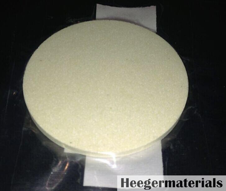 Zinc Oxide (ZnO) Sputtering Target Heeger Materials Inc