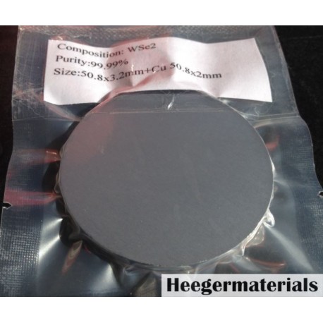 Tungsten Selenide (WSe2) Sputtering Target-Heeger Materials Inc