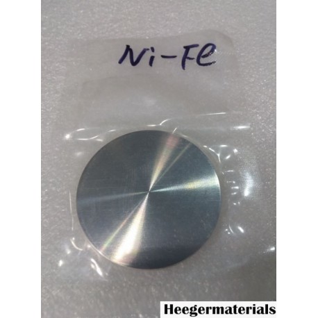 Iron Nickel (Fe/Ni) Sputtering Target-Heeger Materials Inc