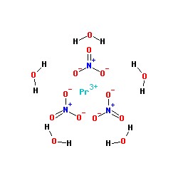 Praseodymium Nitrate Hexahydrate Crystalline Powder, Pr(NO3)3.6H2O, CAS 15878-77-0