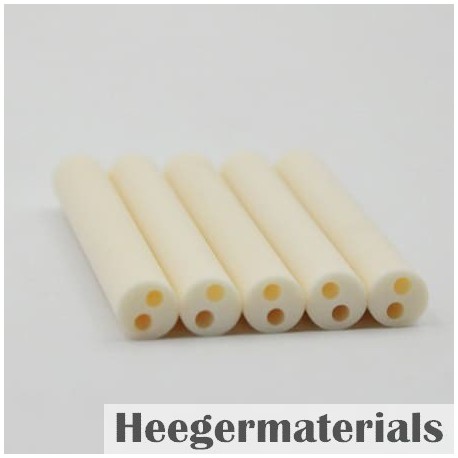 Multi-bore Alumina (Al2O3) Ceramic Tube-Heeger Materials Inc