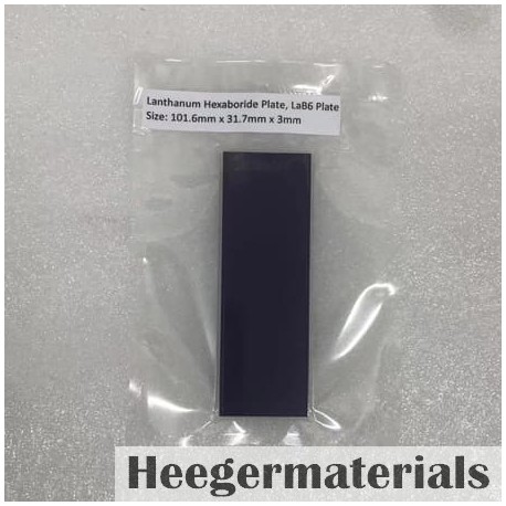 Lanthanum Hexaboride (LaB6) Sheet/Plate-Heeger Materials Inc