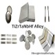 TiZrTaNbHf High-entropy Alloy Ingot/Plate/Parts | Melting | Customized HEA