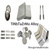 TiNbTaZrMo High-entropy Alloy ingot/Plate/Parts | Melting | Customized HEA