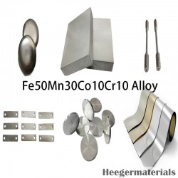 Fe50Mn30Co10Cr10 High-entropy Alloy Ingot/Plate/Parts | Melting | Customized HEA