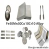 Fe50Mn30Co10Cr10 High-entropy Alloy Ingot/Plate/Parts | Melting | Customized HEA