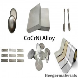 CoCrNi Medium-entropy Alloy Ingot/Plate/Parts | Melting | Customized MEA