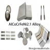 AlCoCrFeNi2.1 High-entropy Alloy Ingot/Plate/Parts | Melting | Customized HEA