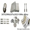 30Ti20Nb20Ta20Zr10Mo High-entropy Alloy Ingot/Plate/Parts | Melting | Customized HEA