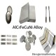 AlCrFeCuNi High-entropy Alloy Ingot/Plate/Parts | Melting | Customized HEA