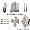 Al4TiVFeSc High-entropy Alloy Ingot/Plate/Parts | Melting | Customized HEA