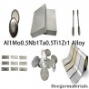 Al1Mo0.5Nb1Ta0.5Ti1Zr1 High-entropy Alloy Ingot/Plate/Parts | Melting | Customized HEA