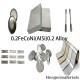 0.2FeCoNi(AlSi)0.2 High-entropy Alloy Ingot/Plate/Parts | Melting | Customized HEA