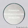 Potassium Hexafluorozirconate | K2ZrF6 | CAS 16923-95-8