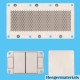 Aluminum Silicon Carbide IGBT Substrate | Al-SiC Substrate