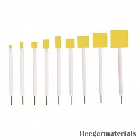 Gold Sheet Electrode | Au Sheet Electrode-Heeger Materials Inc