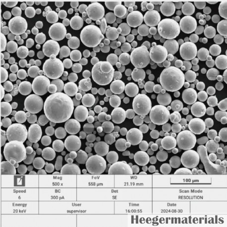 High-Temperature Dual-Phase Titanium Alloy Spherical Powder-Heeger Materials Inc