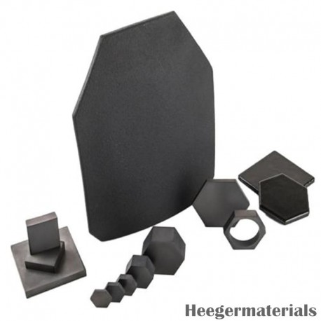 Boron Carbide Bulletproof Plate, B4C Bulletproof Plate-Heeger Materials Inc