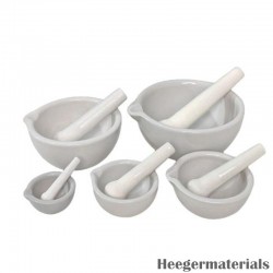 Ytrria Stabilized Zirconia Mortars and Pestles
