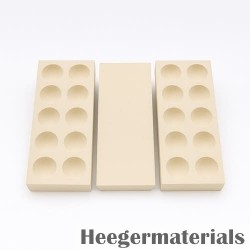 Magnesium Oxide Cupel Block