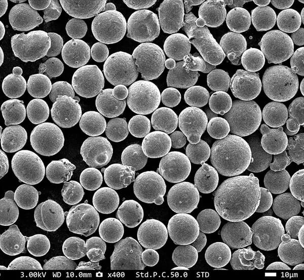 AM247LC Nickel-Based Alloy Spherical Powder SEM