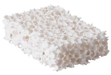 Large - Plate Alumina Ceramic Foam Filter
