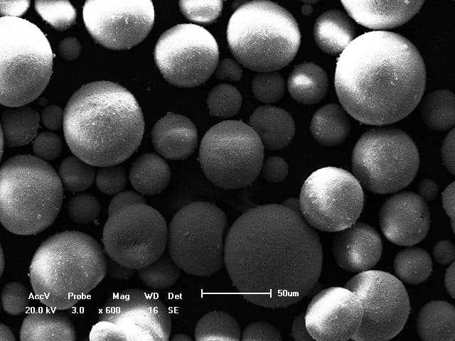 High-Purity Yttria Ceramic Powder SEM