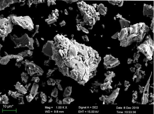 Titanium Aluminum Carbide (Ti2AlC) Powder SEM