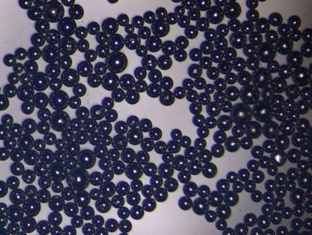 WTaZrHf Allloy Spherical Powder Optical Microscope Photograph
