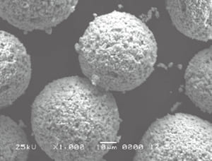 Molybdenum Based Powder for Thermal Spraying SEM