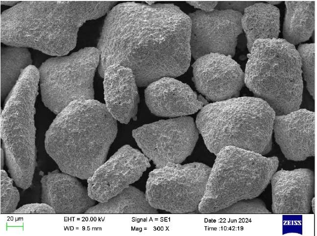 Tungsten Carbide-Cobalt (WC-12Co) Powder SEM