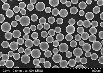 SEM-Spherical Tungsten-Nickel-Iron Alloy (W-Ni-Fe) powder SEM